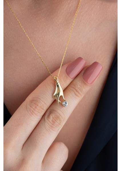 925 Ayar Gümüş El Kolye modelleri