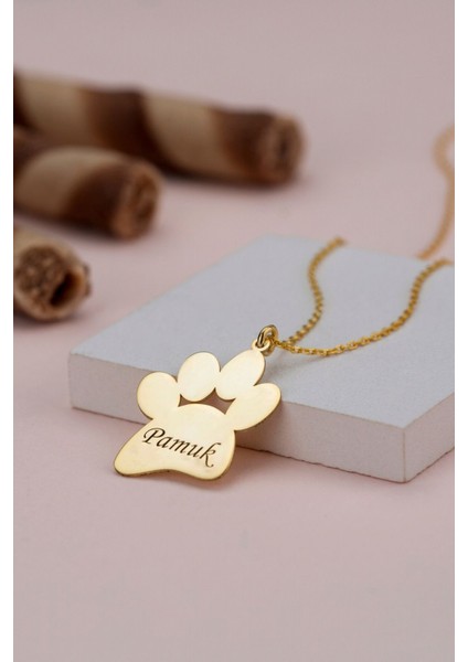 925 Ayar Gümüş Isimli Pati Kolye modelleri