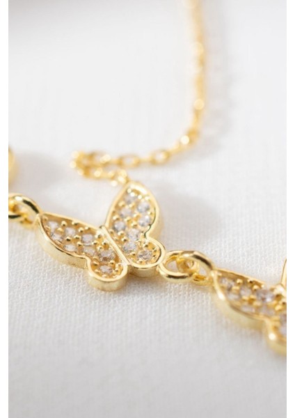 925 Ayar Gümüş Akışlı Kelebek Kolye modelleri