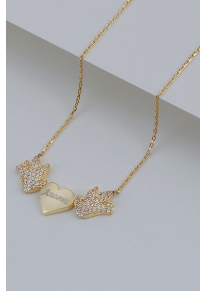 925 Ayar Gümüş Kanatlı Harf Kolye modelleri