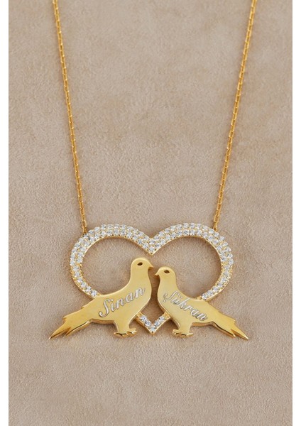 925 Ayar Gümüş Canım Annem Kumru Kolye indirimleri