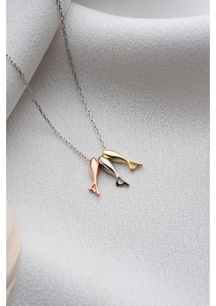 925 Ayar Gümüş Balık Kolye fırsatları