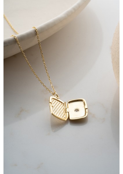 925 Ayar Gümüş Taşlı Isimli Kolye indirimleri