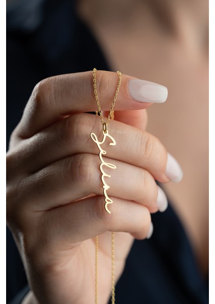 925 Ayar Gümüş Kişiye Özel Isimli Kolye fiyatları