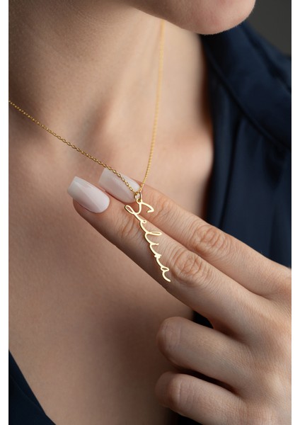 925 Ayar Gümüş Kişiye Özel Isimli Kolye indirimleri