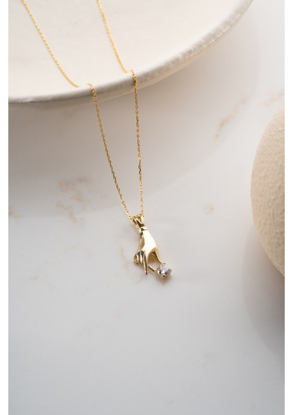 925 Ayar Gümüş El Kolye fırsatları