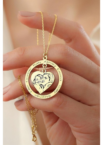 925 Ayar Gümüş Resimli Kolye fiyatları