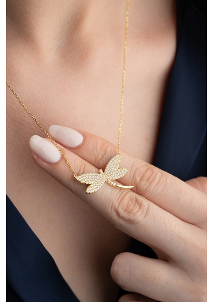 925 Ayar Gümüş Yusufçuk Kolye fiyatları