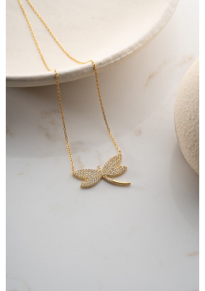 925 Ayar Gümüş Yusufçuk Kolye fırsatları