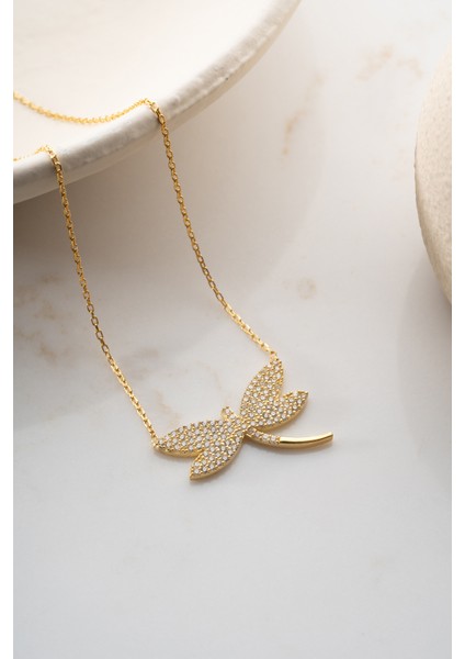 925 Ayar Gümüş Yusufçuk Kolye indirimleri