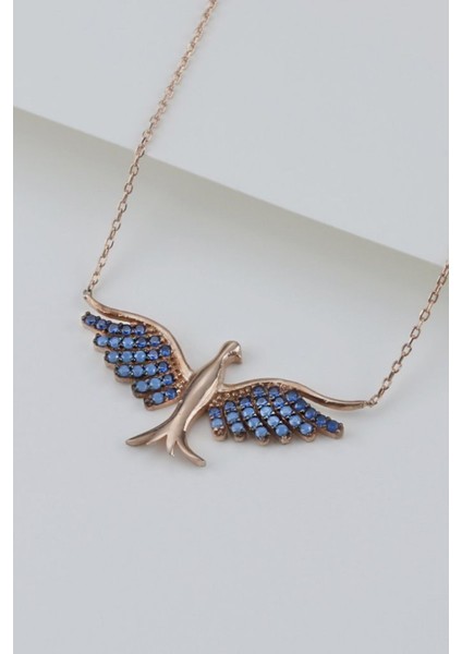 925 Ayar Gümüş Anka Kuşu Kolye