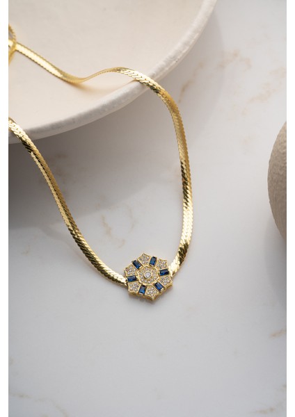 925 Ayar Gümüş Şeyma Kolye indirimleri