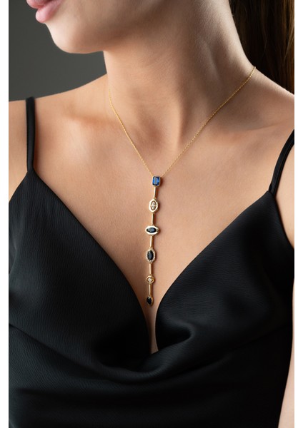 925 Ayar Gümüş Y Kolye