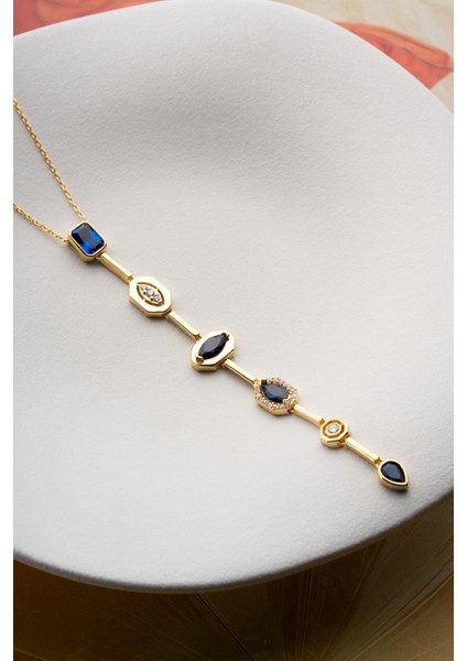 925 Ayar Gümüş Y Kolye indirimleri