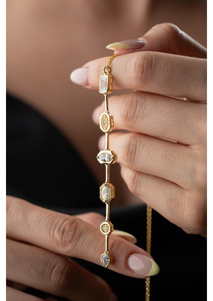 925 Ayar Gümüş Trend Kolye