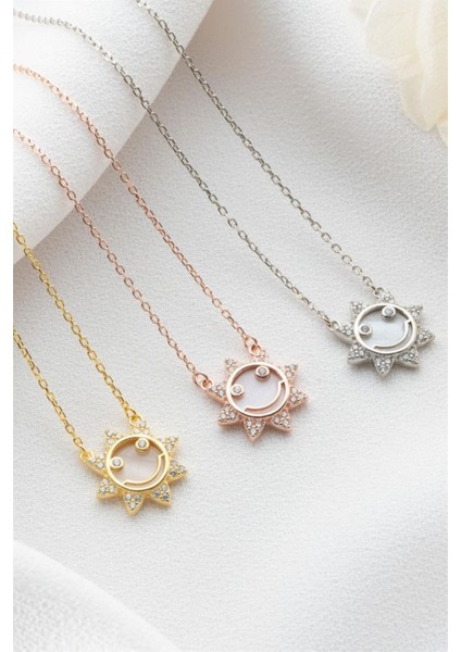 925 Ayar Gümüş Güneş Kolye indirimleri