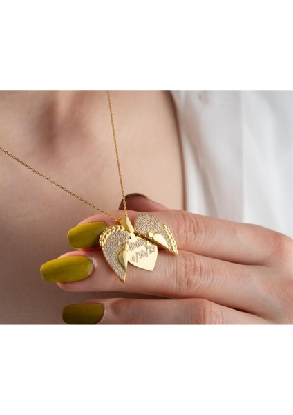 925 Ayar Gümüş Açılabilen Kişiye Özel Aşk Kolye indirimleri