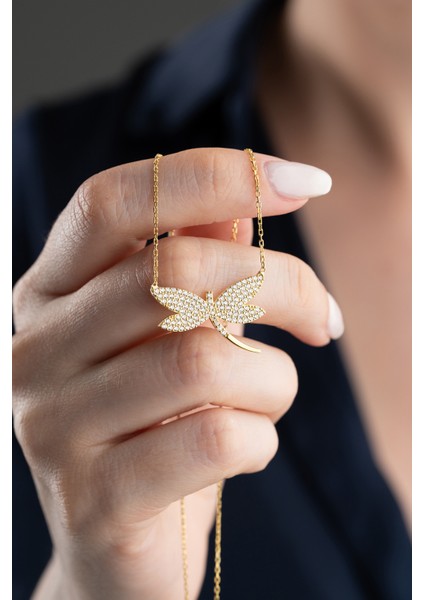 925 Ayar Gümüş Işıklı Kutuda Yusufçuk Kolye fiyatları