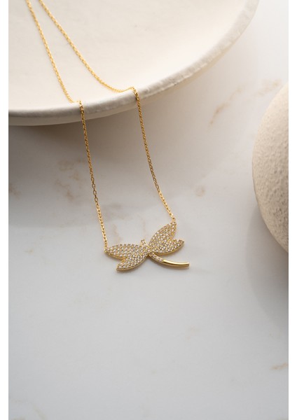 925 Ayar Gümüş Işıklı Kutuda Yusufçuk Kolye indirimleri