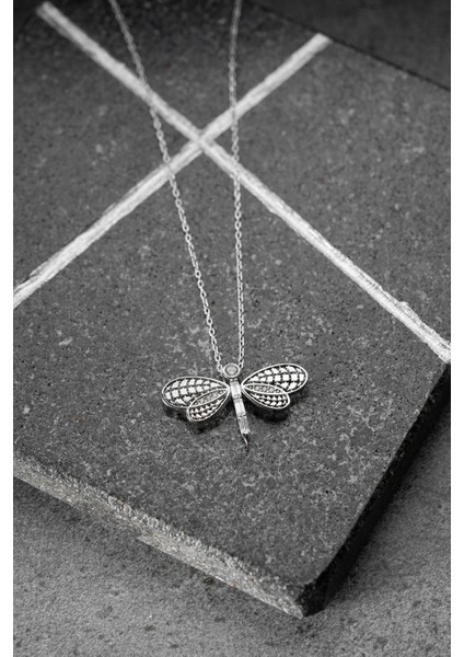 925 Ayar Gümüş Işıklı Kutuda Yusufçuk Kolye indirimleri