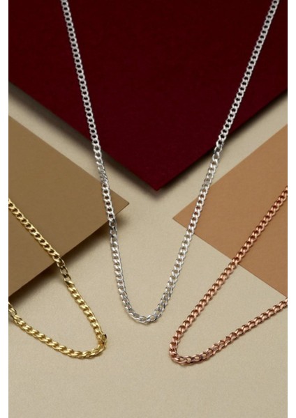 925 Ayar Gümüş Zincir Kolye