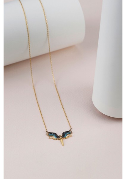 925 Ayar Zirkon Taşlı Mikail Kolye fırsatları