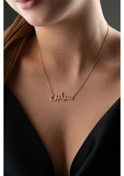 925 Ayar Gümüş Arapça Kolye fırsatları