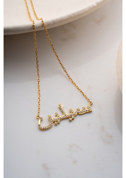 925 Ayar Gümüş Arapça Kolye indirimleri