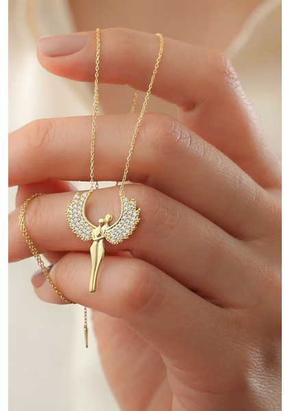 925 Ayar Gümüş Sarılan Çift Kolye fiyatları