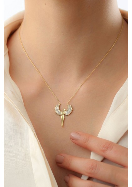 925 Ayar Gümüş Sarılan Çift Kolye modelleri