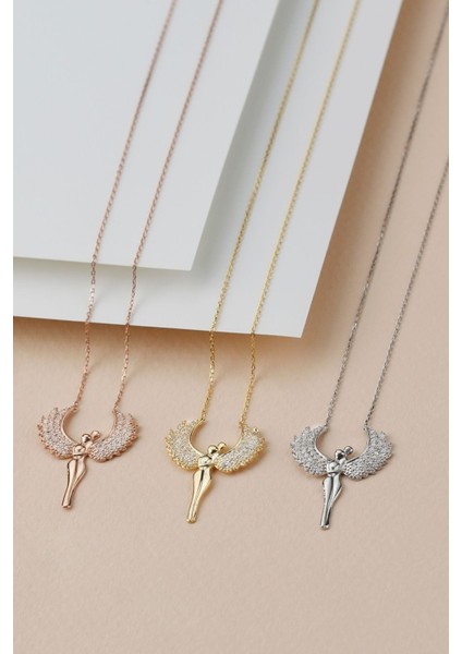 925 Ayar Gümüş Sarılan Çift Kolye fırsatları