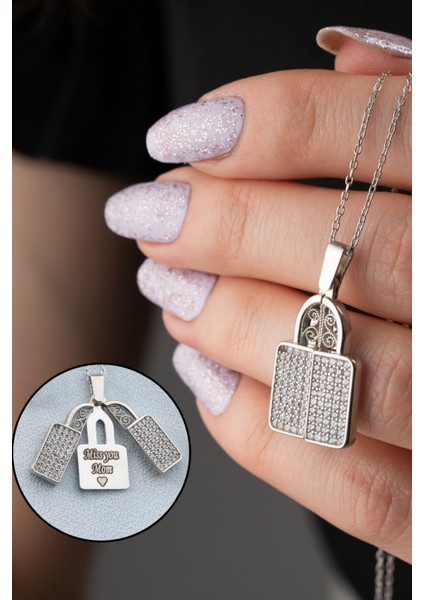 925 Ayar Gümüş Açılır Kilit Kolye fiyatları