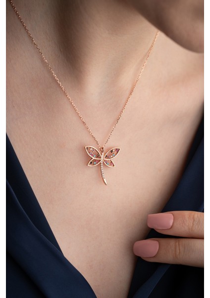 925 Ayar Gümüş Yusufçuk Kolye modelleri