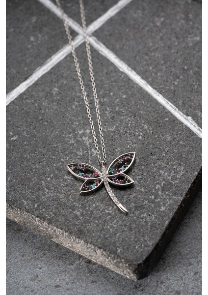 925 Ayar Gümüş Yusufçuk Kolye indirimleri