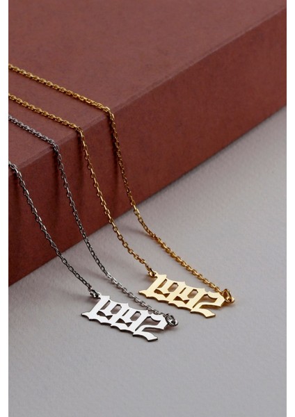 925 Ayar Gümüş Tarihli Kolye