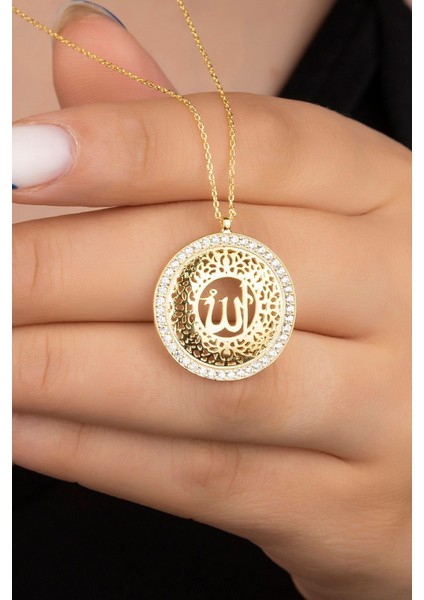 925 Ayar Gümüş Allah Lafzı Kolye fiyatları