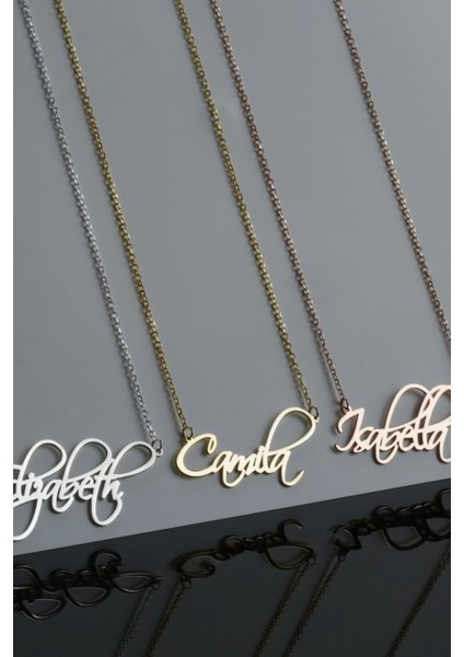 925 Ayar Gümüş Isimli Kolye indirimleri