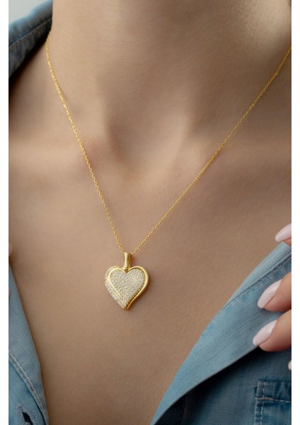 925 Ayar Gümüş Isimli Açılan Kalp Kolye fırsatları