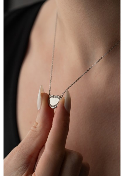 925 Ayar Yansıtmalı Aşk Kolye indirimleri