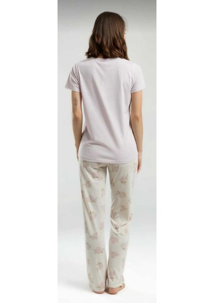 Kadın Kısa Kol Pijama Takım -9005 fiyatları