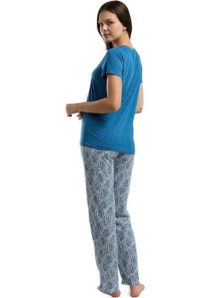 Kadın Kısa Kol Pijama TAKIM-3209 fiyatları