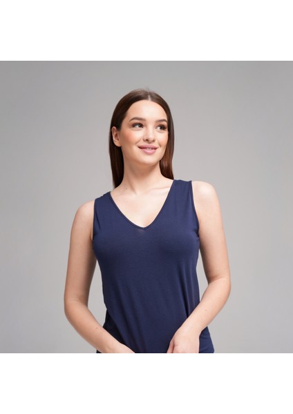 Modal Essence V-Neck Tank Top