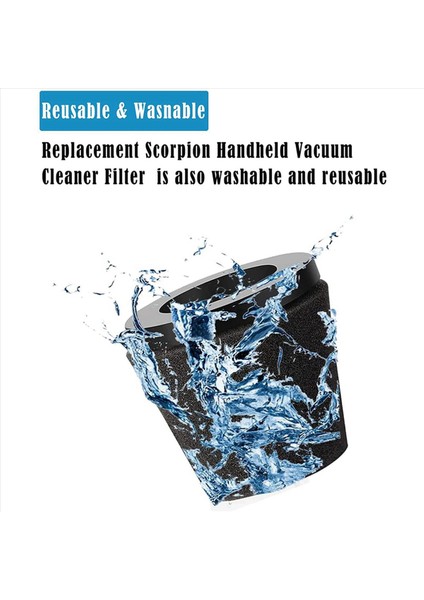 2set Yedek Filtre Dirt Devil Scorpion El Taşıyıcı Vakum Süpürge Stili F117 AD40117 Parçalarıyla Karşılaştırın (Yurt Dışından) modelleri