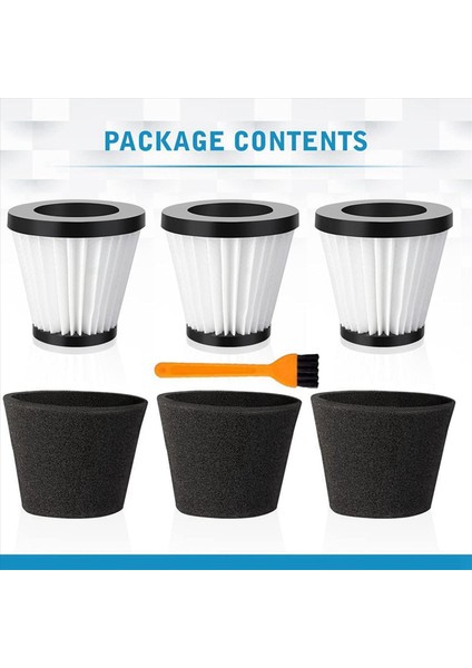 2set Yedek Filtre Dirt Devil Scorpion El Taşıyıcı Vakum Süpürge Stili F117 AD40117 Parçalarıyla Karşılaştırın (Yurt Dışından) indirimleri