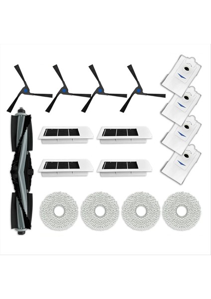 Ecovacs Deebot X2 X2 Pro DEX86 X2 Omnı Robot Vakum Süpürge Mop Pedleri Yedek Parçalar A (Yurt Dışından)