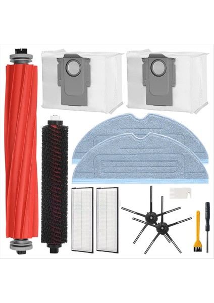 Xiaomi Için Aksesuar Kiti Roborock S7 Maxv Ultra Sweeper Temizleme Parçası (Yurt Dışından)