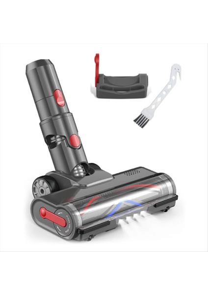 Hızlı Serbest Bırakma Silindir Fırça Temizleyici Kafa Dyson V7 V8 V8 V10 V11 V15 LED Işıklarla Vakum Ekleri (Yurt Dışından)