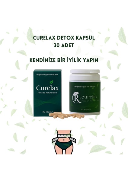Detoks Bitkisel Kapsül 30LU 1 Aylık Kullanım Geliştirilmiş Formül