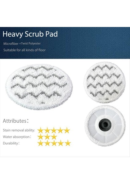 Bissell Spinwave Için Dönen Steam Paspas Pedleri Smartsteam 3897A 3712 3712W Yedek Pedler (Yurt Dışından) fiyatları