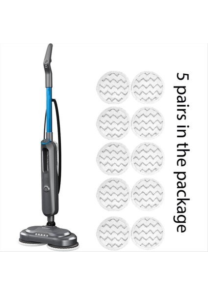 Bissell Spinwave Için Dönen Steam Paspas Pedleri Smartsteam 3897A 3712 3712W Yedek Pedler (Yurt Dışından) modelleri